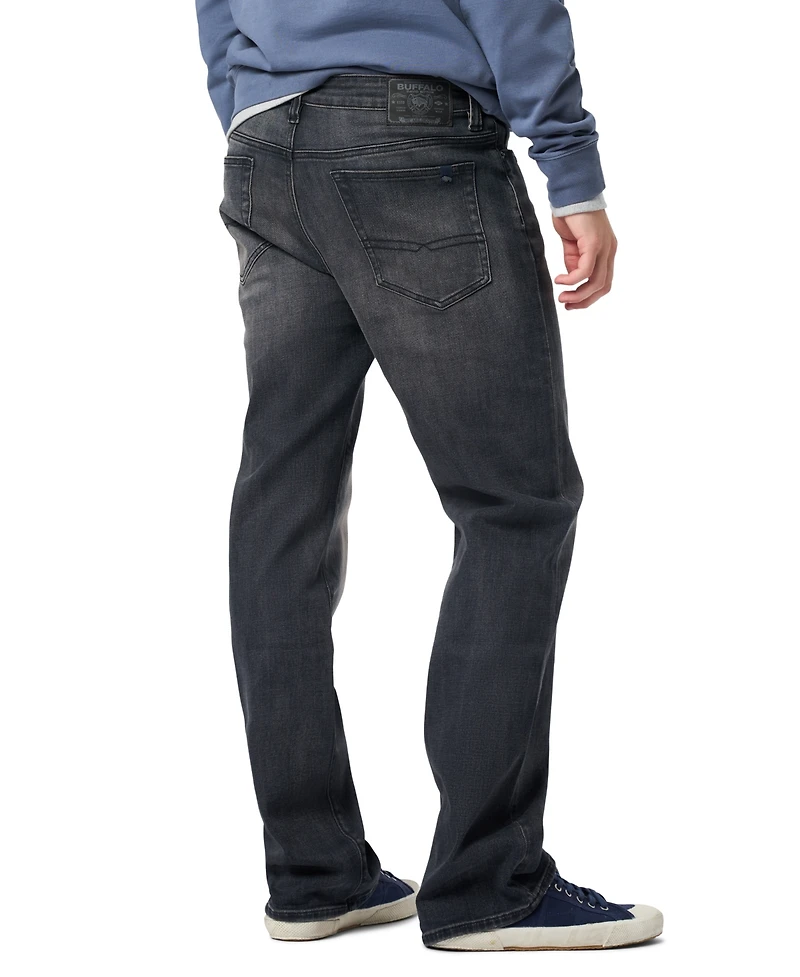 Buffalo David Bitton Men's Ruffer Relaxed Straight Jeans