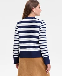 On 34th Women's Long Sleeve Crewneck Sweater, Macy's Exclusive