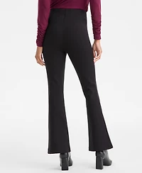 I.n.c. International Concepts Petite Ponte-Knit Flare Pants, Created for Macy's