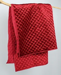 Levtex Red Velvet Reversible Quilted Throw, 50" x 60"