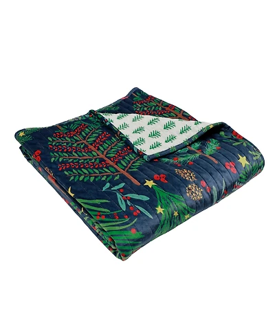 Levtex Woodsy Wonder Reversible Quilted Throw, 50" x 60"