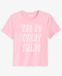 On 34th Women's Yes Graphic T-Shirt, Macy's Exclusive