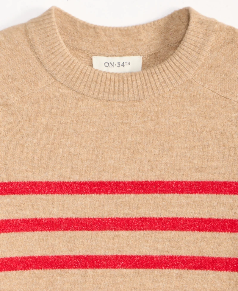 On 34th Women's Saddle Short Sleeve Sweater, Macy's Exclusive