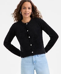I.n.c. International Concepts Petite Rhinestone-Button Cardigan, Macy's Exclusive
