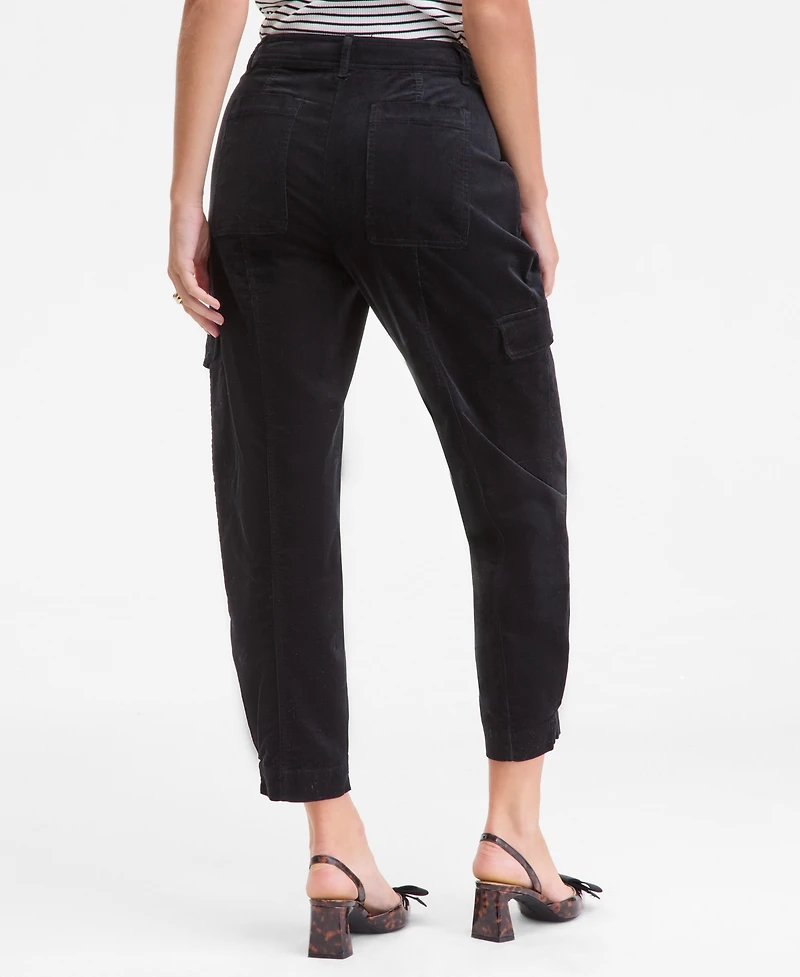 On 34th Women's Corduroy Cargo Pants, Macy's Exclusive