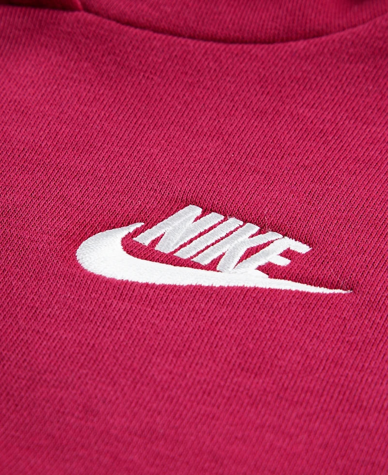 Nike Toddler and Little Girls Club Fleece Pull On Hoodie