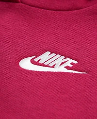 Nike Toddler and Little Girls Club Fleece Pull On Hoodie