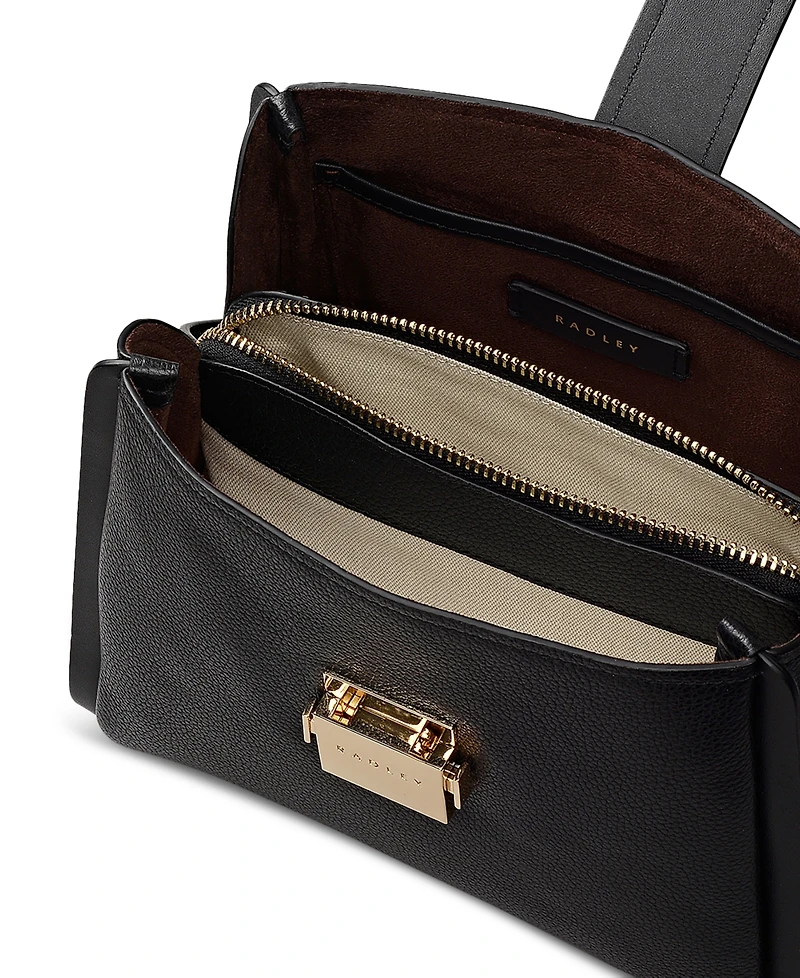 Radley London Sloane Mews Medium Leather Zip Top Crossbody
