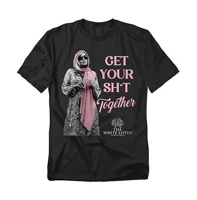 Logovision Men's The White Lotus Get Your Sht Together T-Shirt
