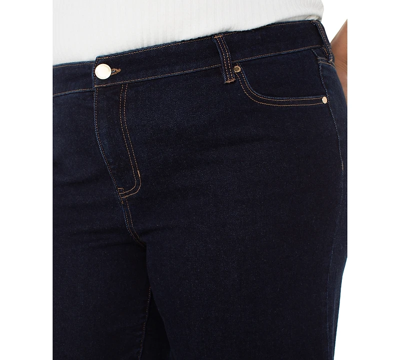 Liverpool Los Angeles Plus Morgan Cuffed Wide Leg Pants