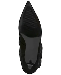 Steve Madden Women's Luca Wide-Calf Slouchy Kitten-Heel Dress Boots