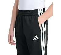 adidas Big Boys Elastic Waistband Tapered Pants
