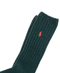 Polo Ralph Lauren Men's Wool Rib Boot Single Socks