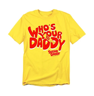 Logovision Big & Tall Tootsie Roll Whos Your Daddy T-Shirt