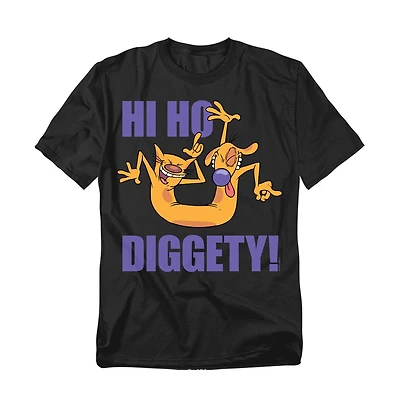 Logovision Men's Catdog Hi Diggety T-Shirt