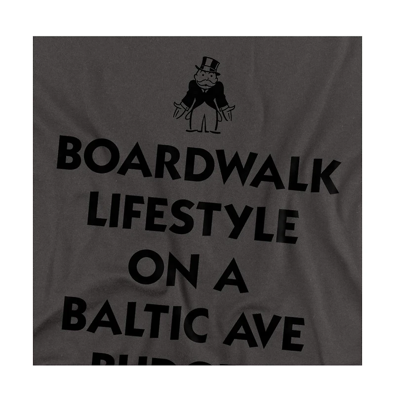 Logovision Men's Monopoly Lifestyle Vs Budget T-Shirt