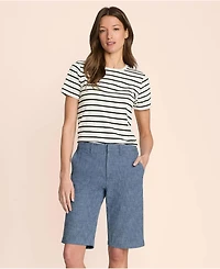 Lands' End Women's Classic 12" Chambray Shorts