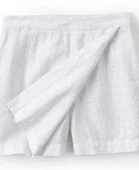 Lands' End Women's Linen Above the Knee Skort