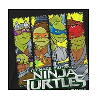 Logovision Men's Teenage Mutant Ninja Turtles Out Of The Shadows Group Horizontal Stack T-Shirt