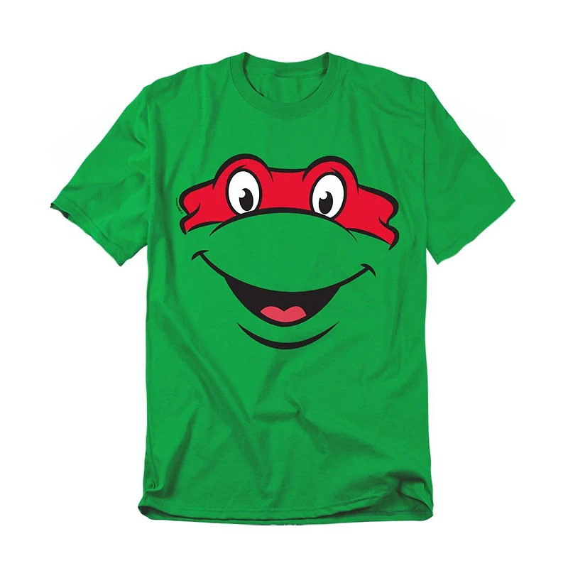 Logovision Men's Teenage Mutant Ninja Turtles Raphael Smile T-Shirt