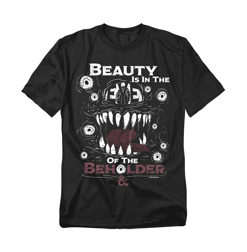 Logovision Men's Dungeons And Dragons Eye Of The Beholder T-Shirt