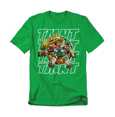 Logovision Men's Teenage Mutant Ninja Turtles Group Making Faces T-Shirt