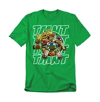 Logovision Men's Teenage Mutant Ninja Turtles Group Making Faces T-Shirt