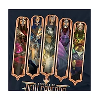Logovision Men's Magic The Gathering Five Houses T-Shirt