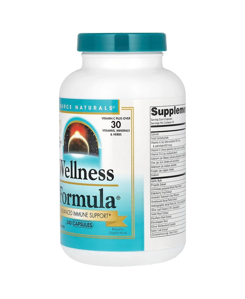 Source Naturals Wellness Formula Advanced Immune Support