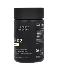 Sports Research D3 + K2 Plant-Based