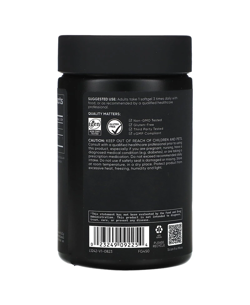 Sports Research Berberine With Coconut Oil 500 mg