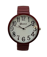 Olivia Pratt Brown Big Face Fun Colors Women Watch