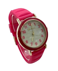 Olivia Pratt Solid Vibrant Color Everyday Silicone Women Watch