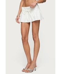 Edikted Women's Bodhi Flared Micro Skort