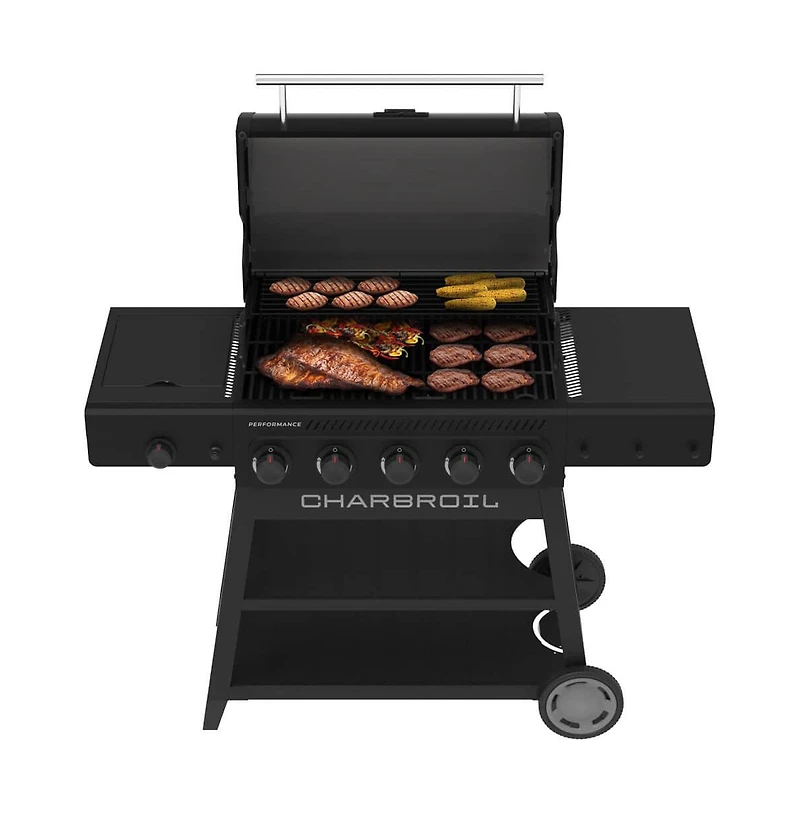 Performance Series FlavorMax 5-Burner Gas Grill - Black