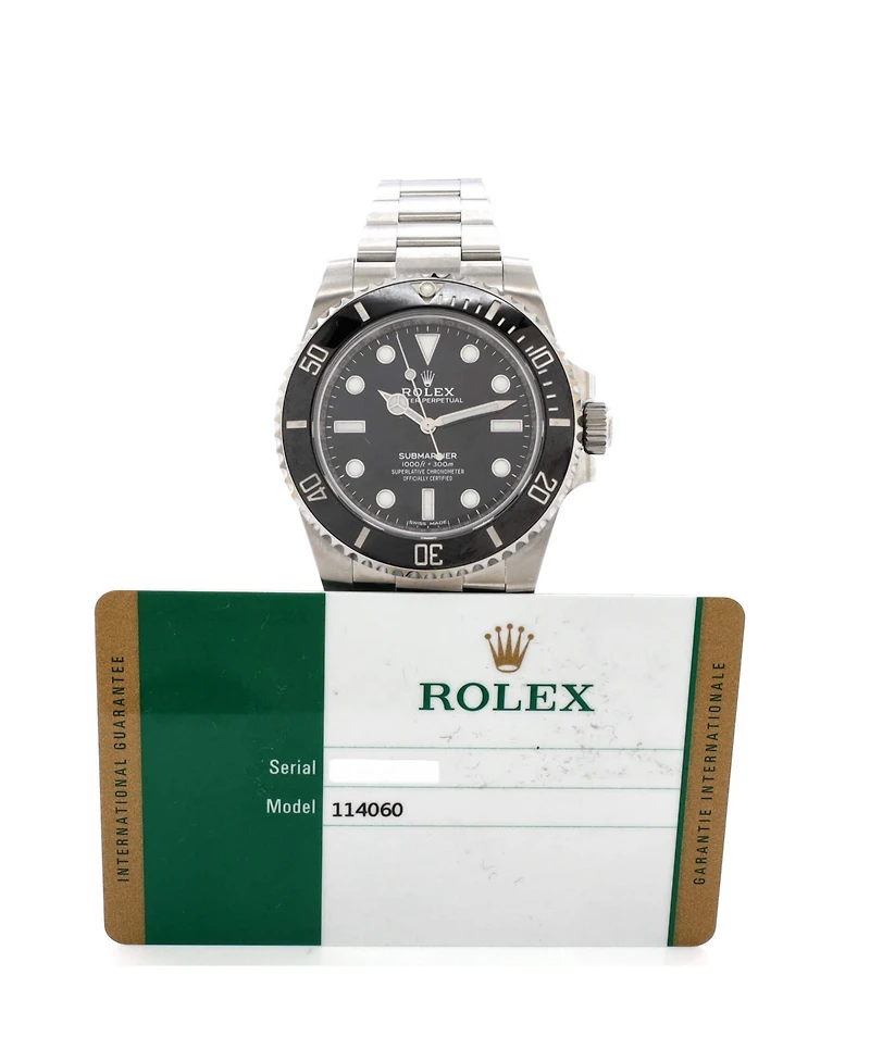 Pre-Owned Rolex Oyster Perpetual Submariner Automatic Watch in Stainless Steel and Cerachrom 40mm