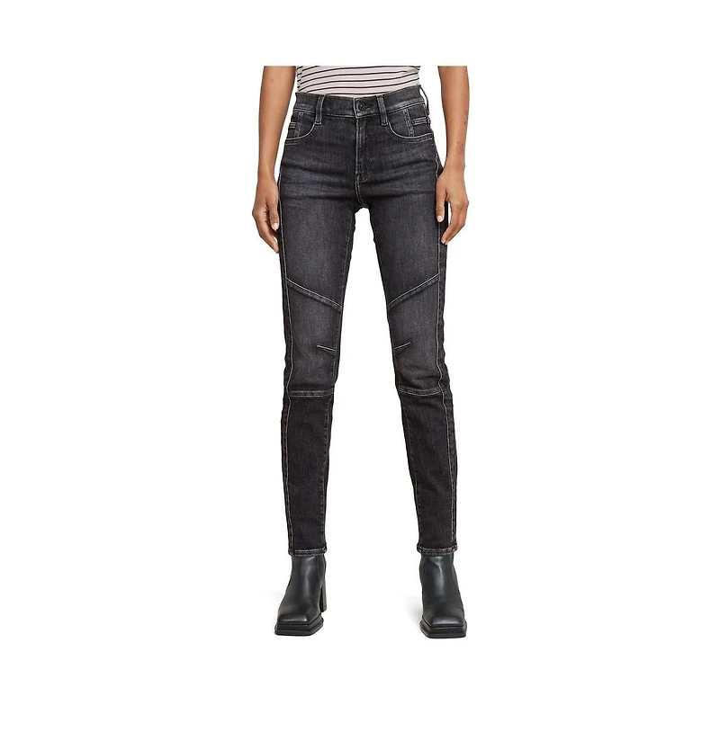 G-Star Women's Ace 2 Biker Slim Straight Jeans