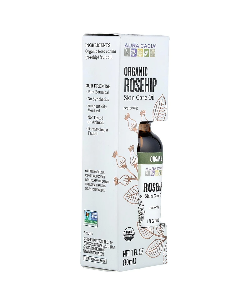 Aura Cacia Skin Care Oil Organic Rosehip