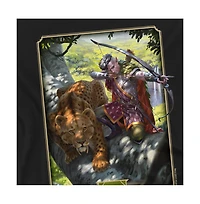 Logovision Men's Dungeons And Ranger Key Art T-Shirt