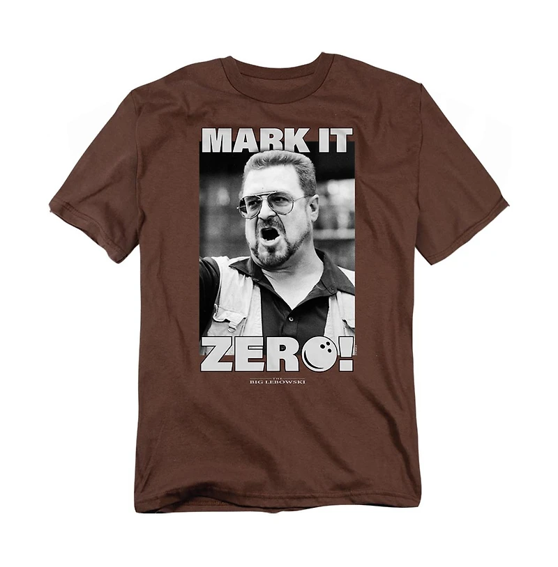 Logovision Men's The Lebowski Mark It Zero T-Shirt