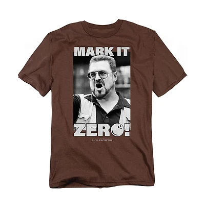Logovision Men's The Lebowski Mark It Zero T-Shirt