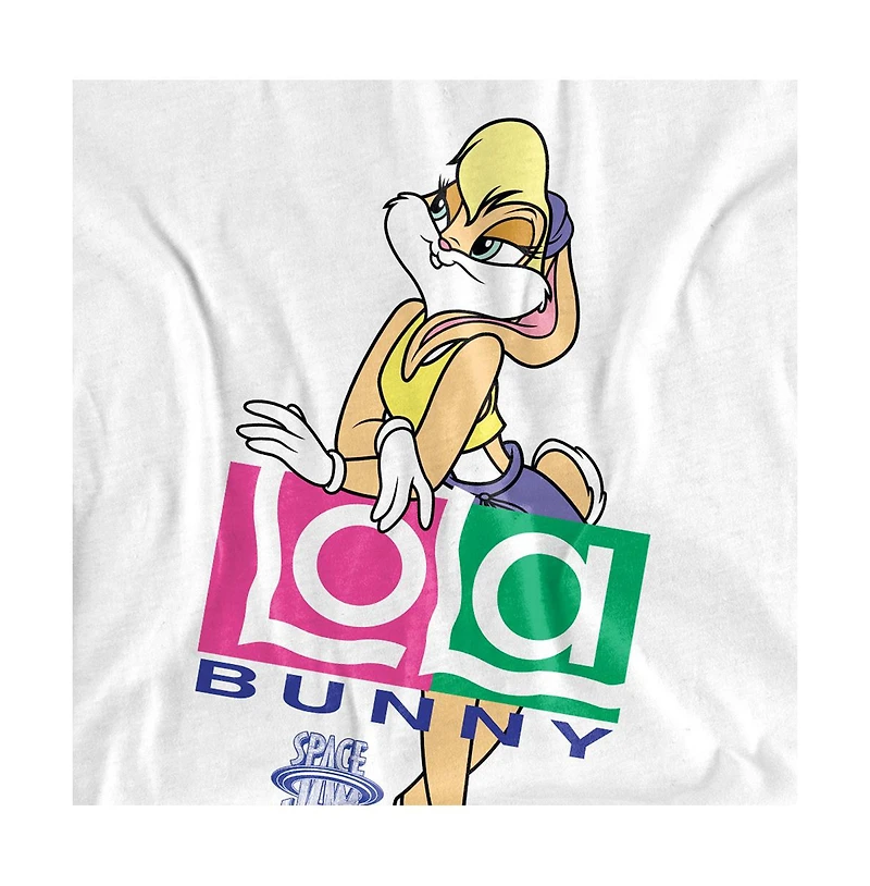 Logovision Men's Space Jam Lola Logo T-Shirt