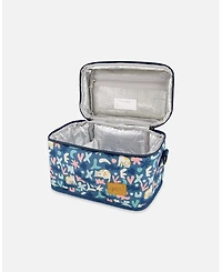 Deux par Deux Girl Lunch Box Cat Print