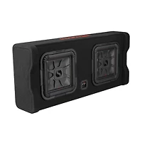 Kicker 12" Dual Down Firing Subwoofer Enclosure