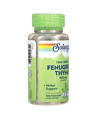 Solaray True Herbs Fenugreek Thyme