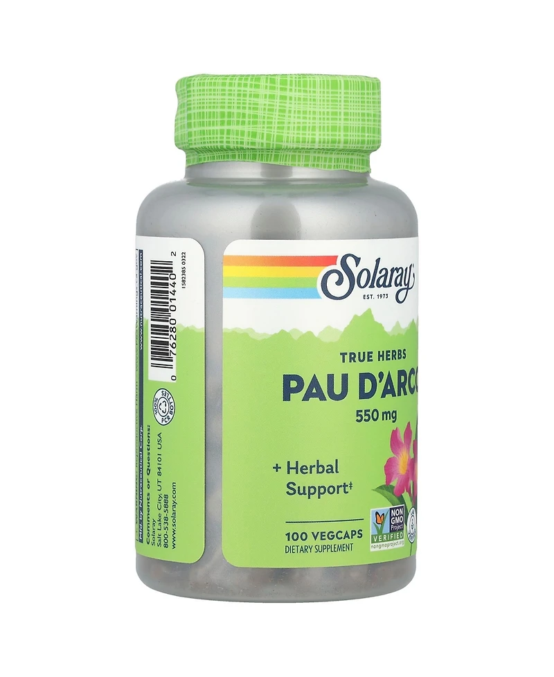 Solaray True Herbs Pau D'Arco 550 mg