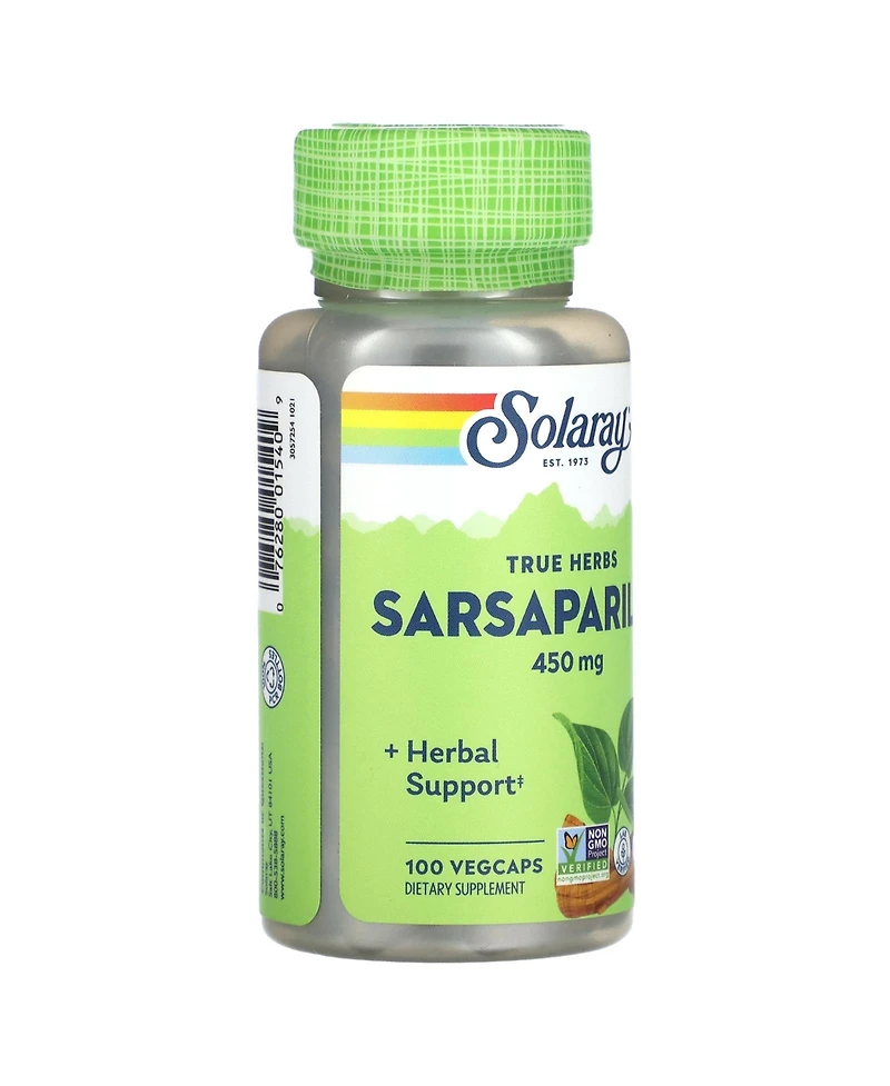 Solaray True Herbs Sarsaparilla 450 mg