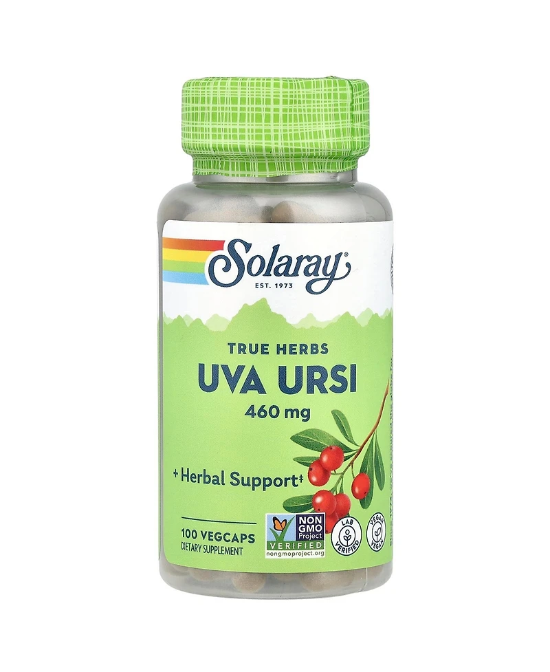 Solaray True Herbs Uva Ursi 460 mg