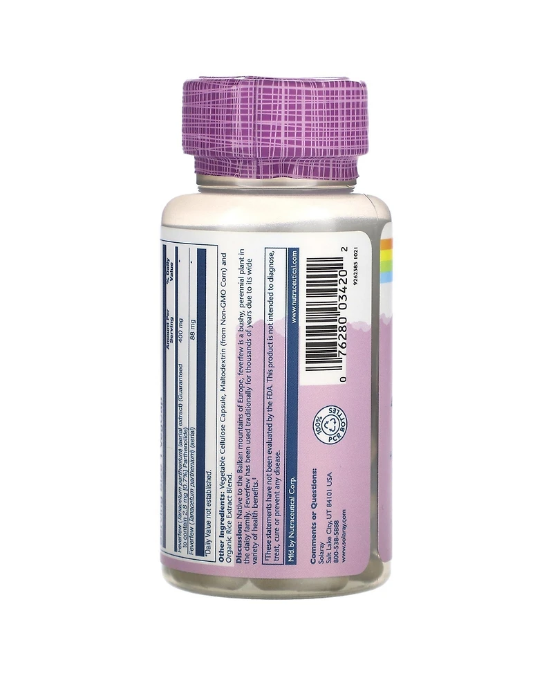 Solaray Vital Extracts Feverfew