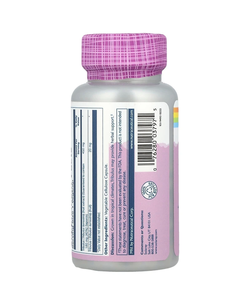 Solaray Vital Extracts Tribulus - 60 VegCaps
